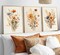 Summer 3 Pcs Vintage Wildflower Canvas Wall Decor, Country Farmhouse Watercolor Flower Botanical Painting Pictures, Floral Poster Print Artwork for Bedroom, Living Room, and Girls Room Decoration, Unframed